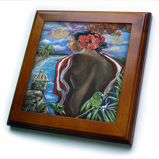image of 8x8 Framed Tile