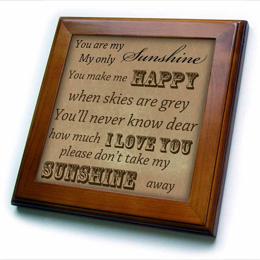 image of 8x8 Framed Tile