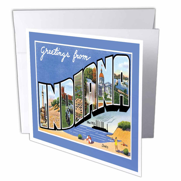 image of 1 Greeting Card with envelope