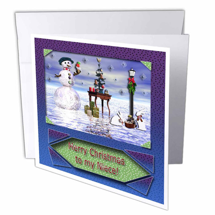 image of 1 Greeting Card with envelope