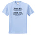 image of Adult Light-Blue-T-Shirt 2XL