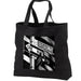 image of Washed Denim Tote Bag 14w x 14h x 3d