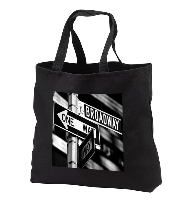 image of Black Tote Bag 14w x 14h x 3d