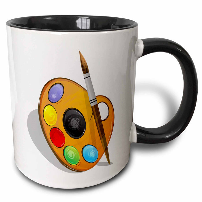 image of 15oz Two-Tone Black Mug