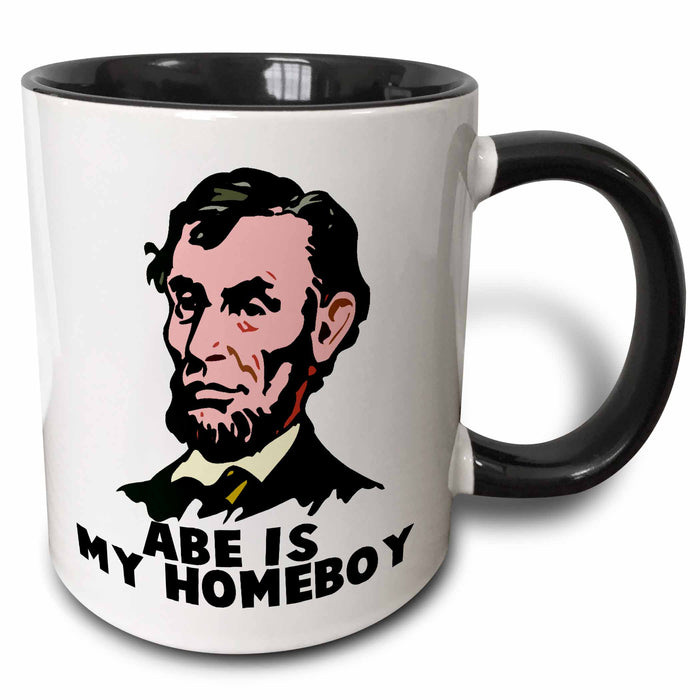 image of 15oz Two-Tone Black Mug