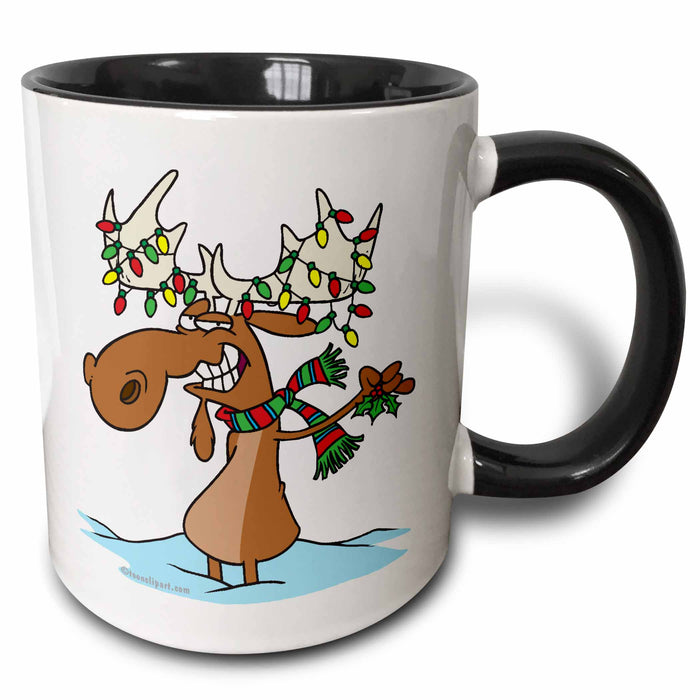 image of 11oz Two-Tone Black Mug