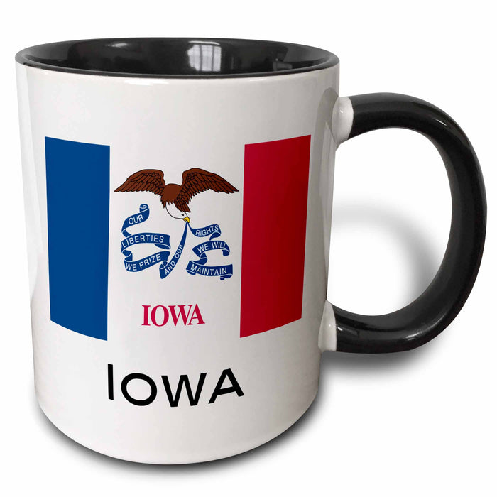 image of 11oz Two-Tone Black Mug