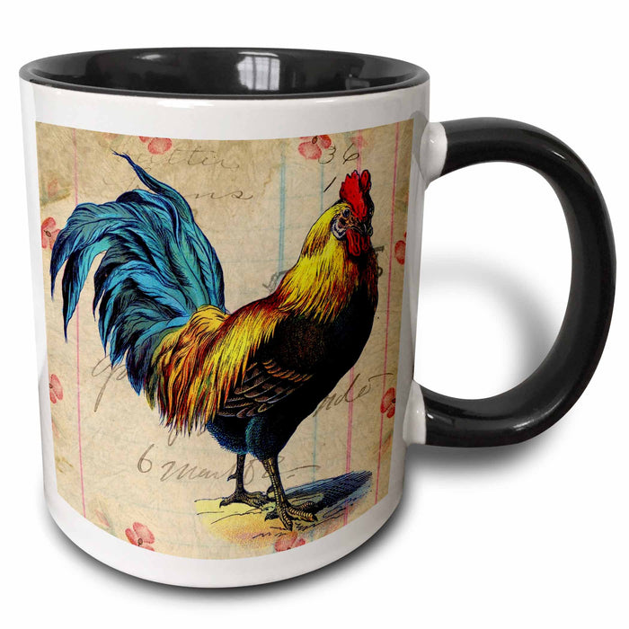 image of 15oz Two-Tone Black Mug