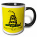 image of 11oz Two-Tone Black Mug