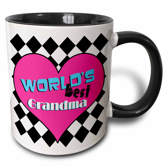 image of 11oz Two-Tone Black Mug