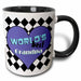 image of 11oz Two-Tone Black Mug