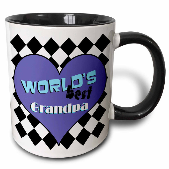 image of 15oz Two-Tone Black Mug