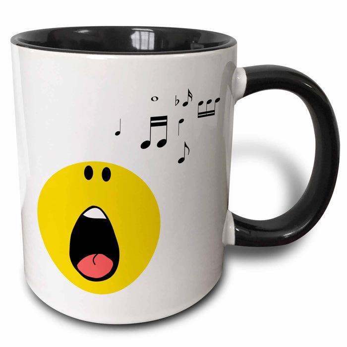 image of 15oz Two-Tone Black Mug