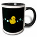 image of 15oz Two-Tone Black Mug