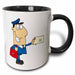 image of 15oz Two-Tone Black Mug