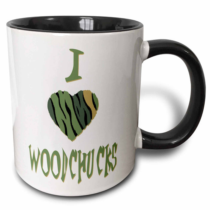 image of 11oz Two-Tone Black Mug