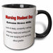 image of 11oz Two-Tone Black Mug