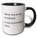 image of 11oz Two-Tone Black Mug