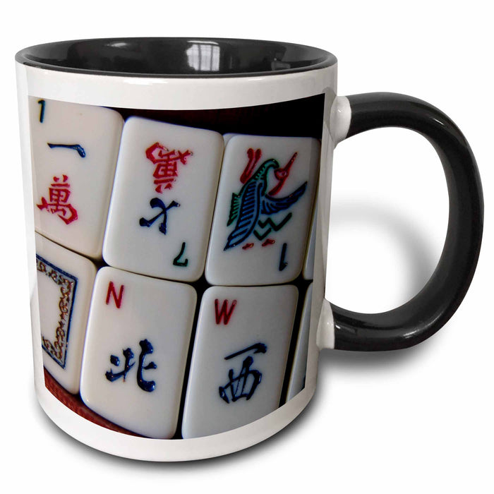 image of 11oz Two-Tone Black Mug