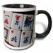 image of 15oz Two-Tone Black Mug