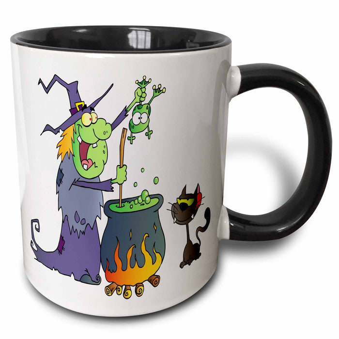 image of 15oz Two-Tone Black Mug