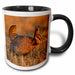 image of 15oz Two-Tone Black Mug