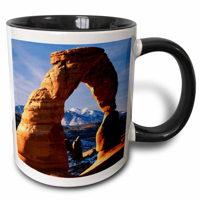 image of 11oz Two-Tone Black Mug