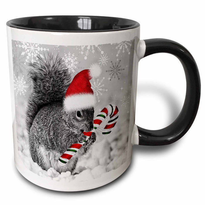 image of 11oz Two-Tone Black Mug