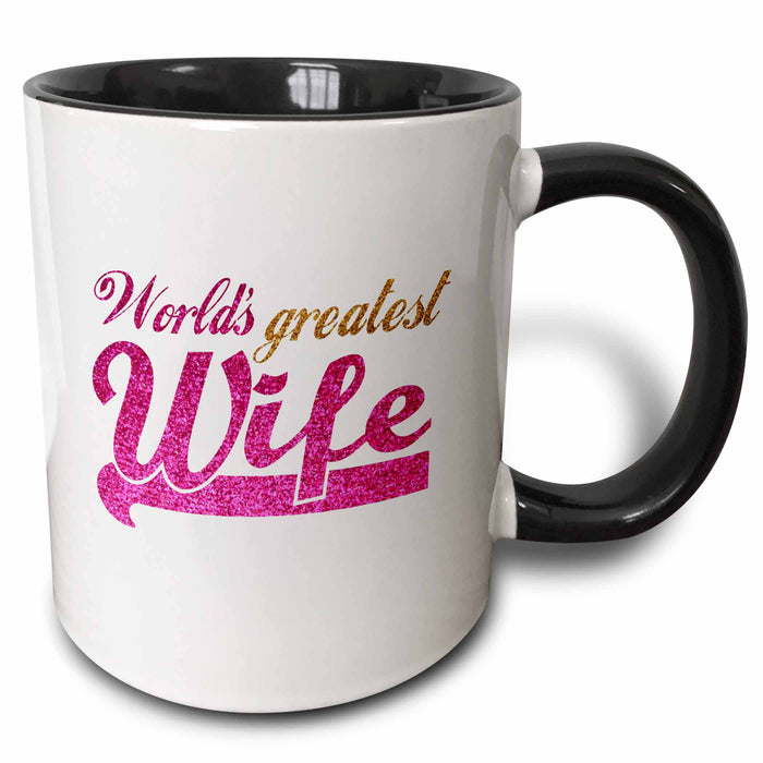 image of 15oz Two-Tone Black Mug