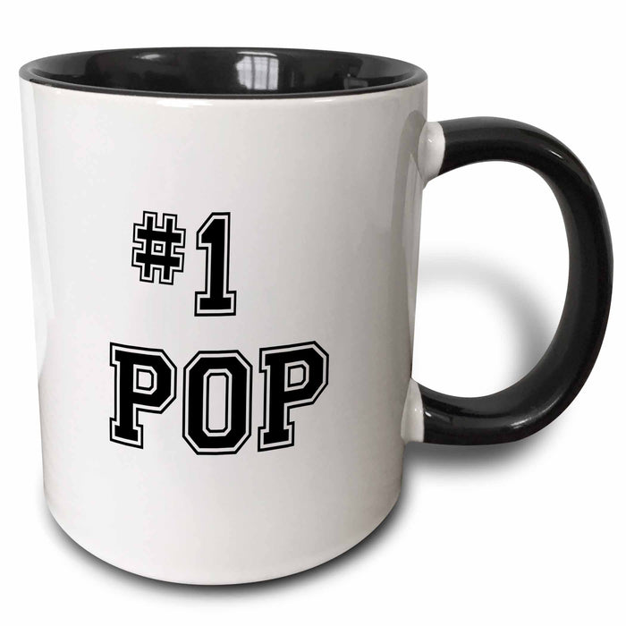 image of 11oz Two-Tone Black Mug