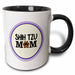 image of 11oz Two-Tone Black Mug