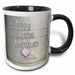 image of 11oz Two-Tone Black Mug