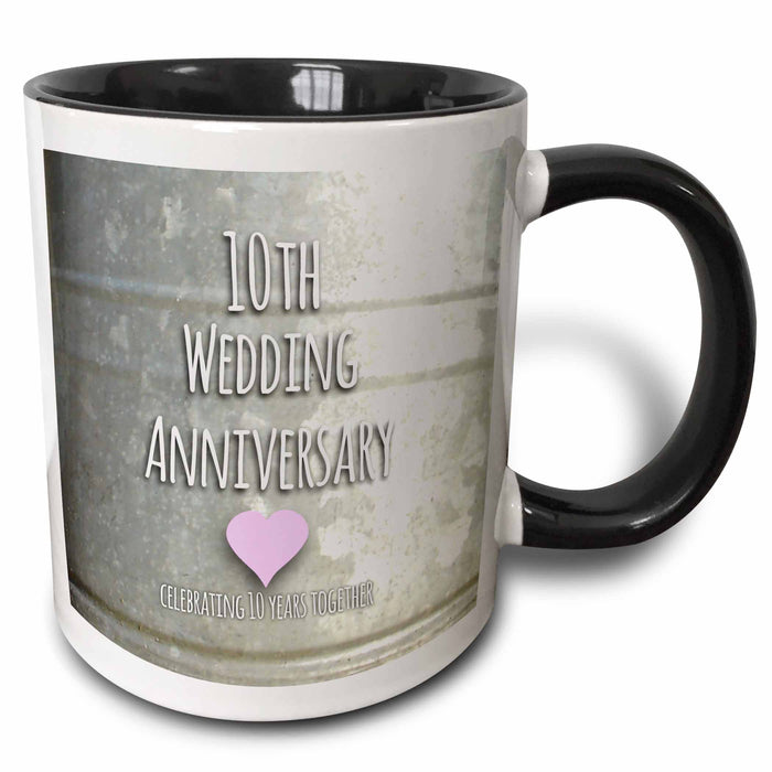 image of 15oz Two-Tone Black Mug