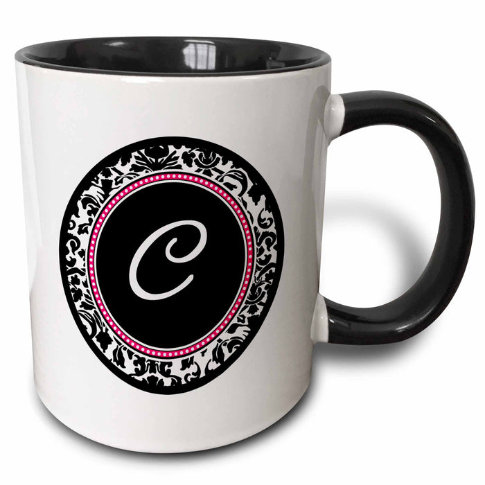 image of 11oz Two-Tone Black Mug