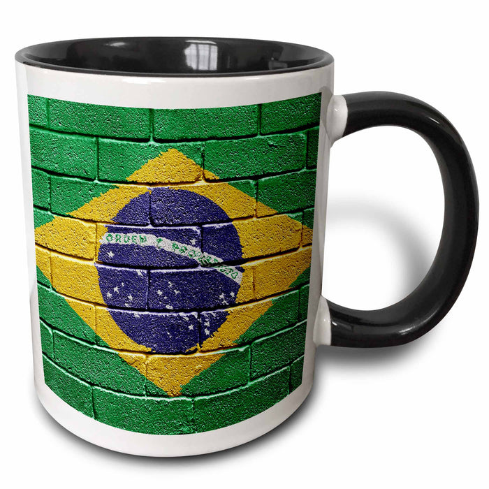 image of 11oz Two-Tone Black Mug