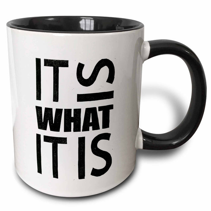 image of 11oz Two-Tone Black Mug