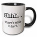 image of 15oz Two-Tone Black Mug