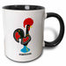 image of 15oz Two-Tone Black Mug