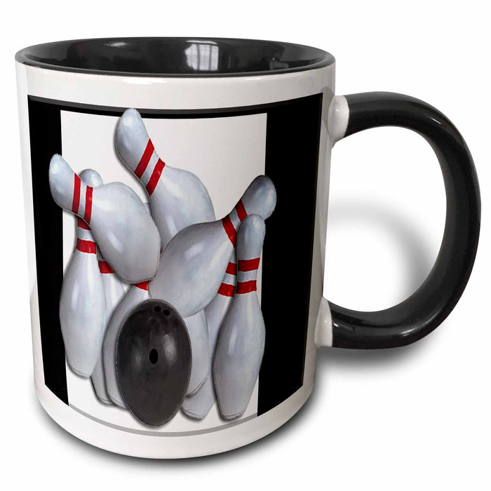 image of 15oz Two-Tone Black Mug