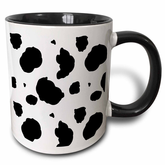 image of 11oz Two-Tone Black Mug