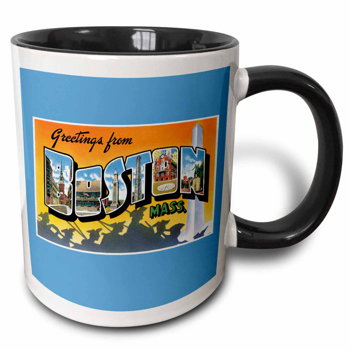 image of 15oz Two-Tone Black Mug