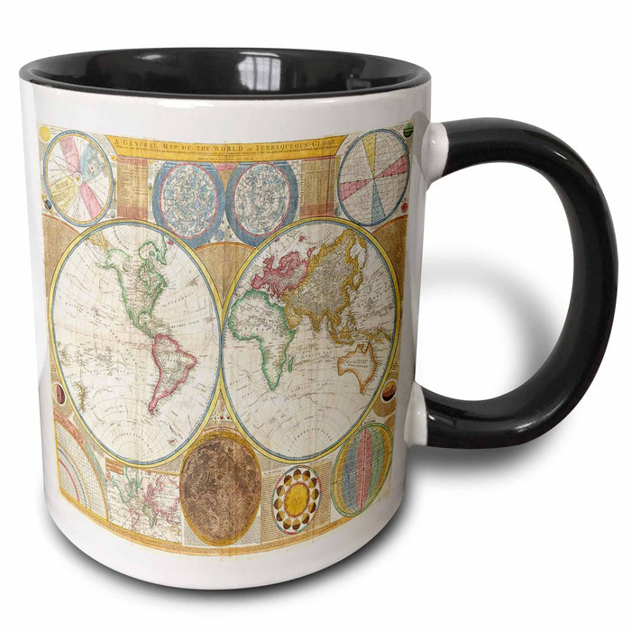 image of 11oz Two-Tone Black Mug