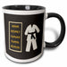 image of 15oz Two-Tone Black Mug