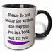 image of 15oz Two-Tone Black Mug