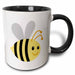 image of 11oz Two-Tone Black Mug