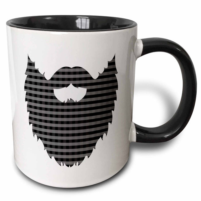 image of 15oz Two-Tone Black Mug