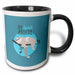 image of 15oz Two-Tone Black Mug