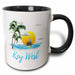 image of 11oz Two-Tone Black Mug