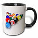 image of 11oz Two-Tone Black Mug