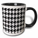 image of 11oz Two-Tone Black Mug